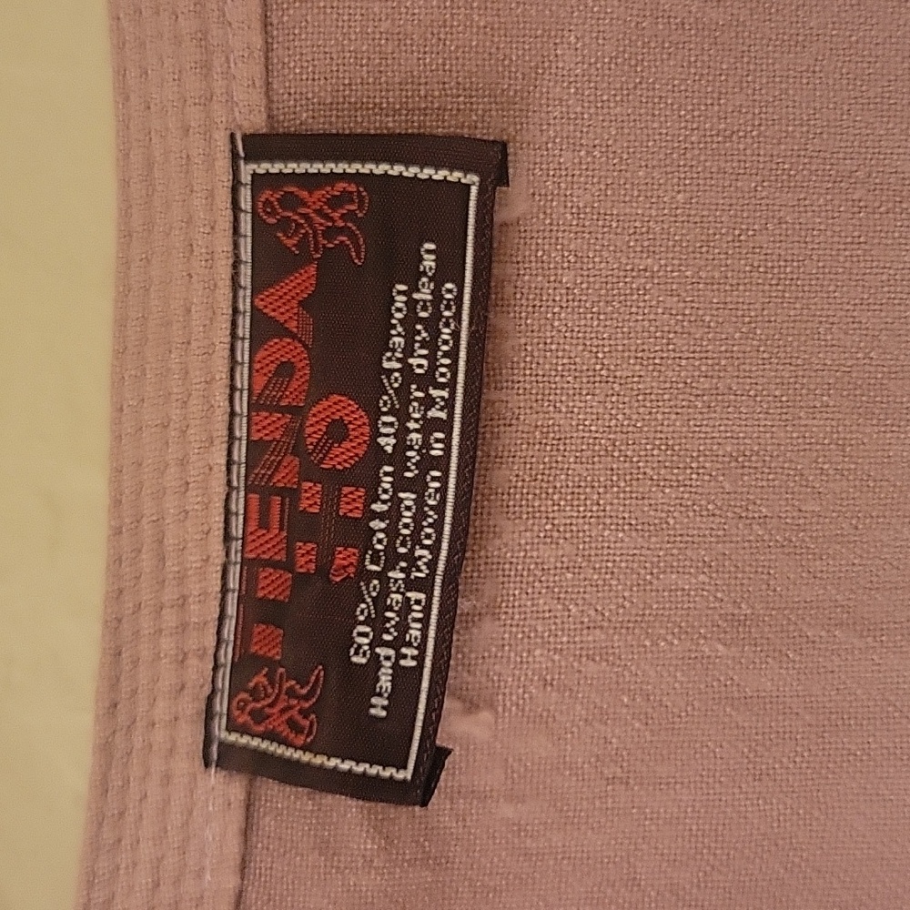 Dusty pink Tienda Ho long vest - Picture 2 of 5